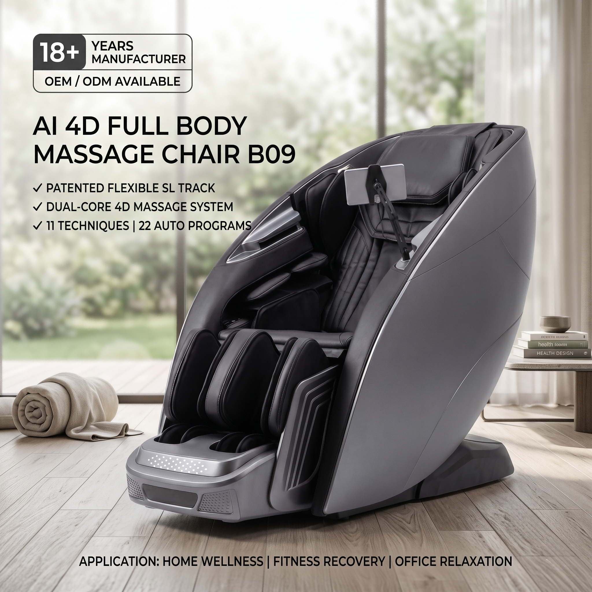 Advanced 4D AI Massage Chair | Prestige Series